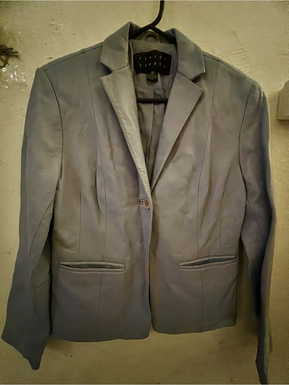Finity Light Gray Women's Blazer Jacket